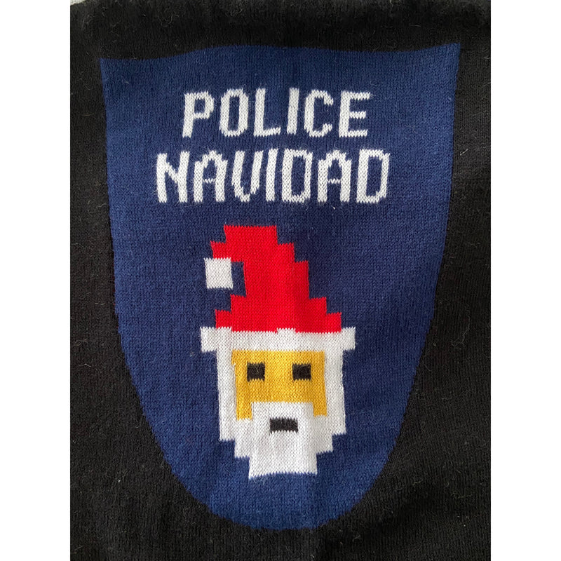 Police Uniform Xmas Sweater