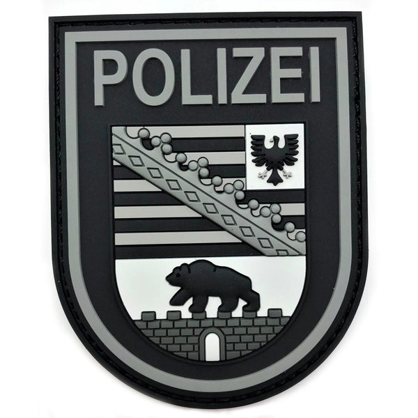 Polizei Sachsen-Anhalt "Black Ops" Patch - Gears & Patches GmbH