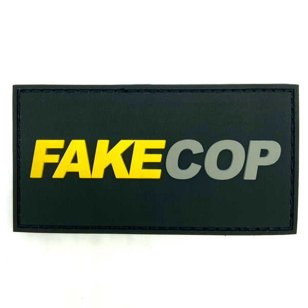 Fake Cop Rubber Patch